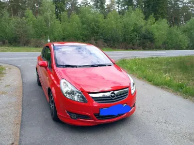 Gebraucht Opel Corsa Innovation 90 PS (66 kW) 2007 Rot Kleinwagen