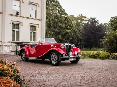 Gebraucht MG TD 54 PS (39 kW) 1952 Rot Cabrio