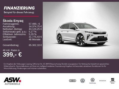 Moonweiß perleffekt Neu 2026 Skoda Enyaq iV RS SUV | 57.499 € (Fairer Preis)