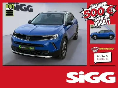 Gebraucht Opel Mokka Elegance 101 PS (74 kW) 2022 Perl blau/voltaik blau SUV