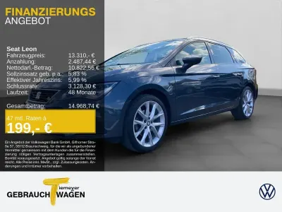 Brugt Seat Leon FR 131 HK (96 kW) 2019 Grå Sedan
