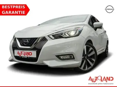 Gebraucht Nissan Micra 360º 101 PS (74 kW) 2021 Weiß Kleinwagen