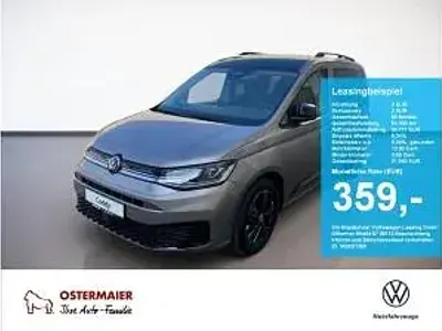 Neu VW Caddy Edition 122 PS (89 kW) 2025 Mojave beige / deep black perleffekt Van / Kleinbus