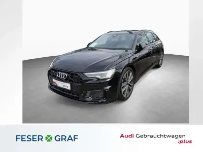 Gebraucht Audi A6 S-Line 286 PS (210 kW) 2025 Mythosschwarz metallic Kombi