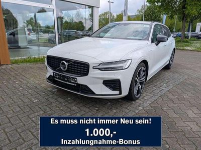 Gebraucht Volvo V60 R-Design 392 PS (288 kW) 2020 Ice white, solid Kombi