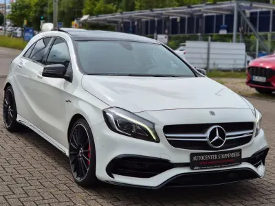 Gebraucht Mercedes A45 AMG AMG 381 PS (280 kW) 2017 Weiß Kleinwagen