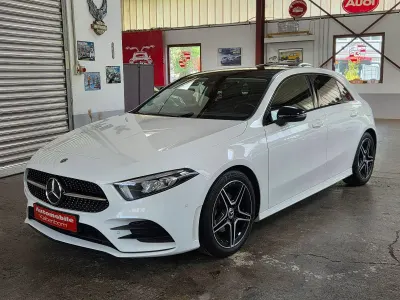 Gebraucht Mercedes A180 AMG line 136 PS (100 kW) 2022 Weiß Limousine