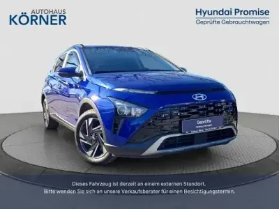 Gebraucht Hyundai Bayon Trend 101 PS (74 kW) 2023 Intense blue (metallic) SUV