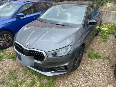 Begagnad Skoda Fabia Style 110 HK (80 kW) 2023 Grå Halvkombi