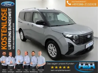 Gebraucht Ford Tourneo Courier Titanium 125 PS (91 kW) 2024 Solarsilber metallic Van / Kleinbus