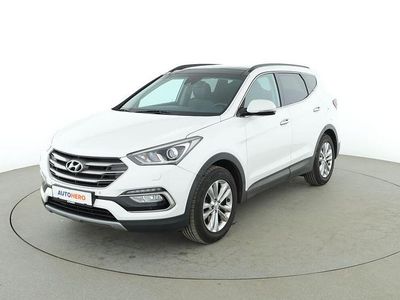 Gebraucht Hyundai Santa Fe Style 200 PS (147 kW) 2016 Weiß SUV