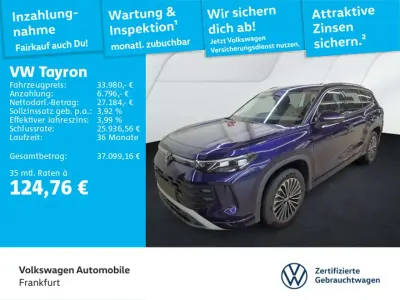 Usata VW Tayron Life 150 CV (110 kW) 2025 Viola SUV