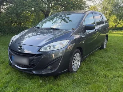 Gebraucht Mazda 5 Edition 116 PS (85 kW) 2012 Grau Van / Kleinbus