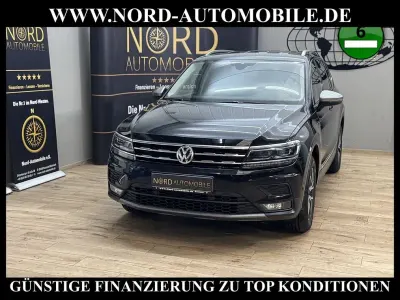 Second-hand VW Tiguan Allspace Comfortline 150 CP (110 kW) 2020 Negru SUV