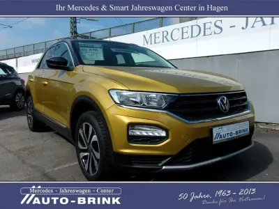 Gebraucht VW T-Roc Active 150 PS (110 kW) 2021 Gelb SUV