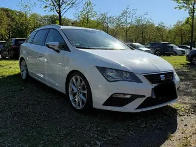 Brugt Seat Leon ST FR-Line 184 HK (135 kW) 2019 Hvid Stationcar