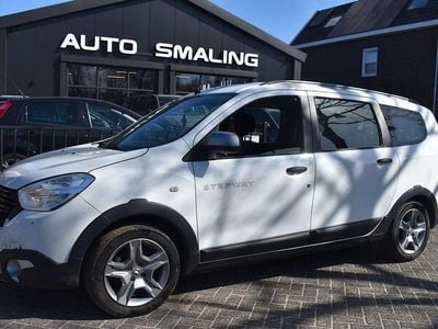 Gebraucht Dacia Lodgy Stepway 131 PS (96 kW) 2021 Weiß Van / Kleinbus