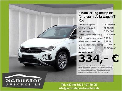 Second-hand VW T-Roc Goal 150 CP (110 kW) 2025 Alb SUV