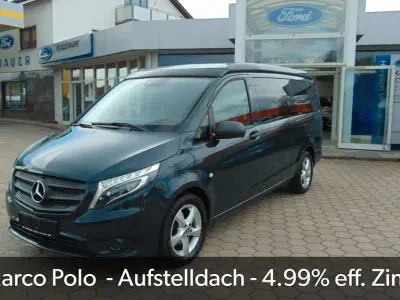 Gebraucht Mercedes V200 Marco Polo 163 PS (119 kW) 2019 Grün Van / Kleinbus