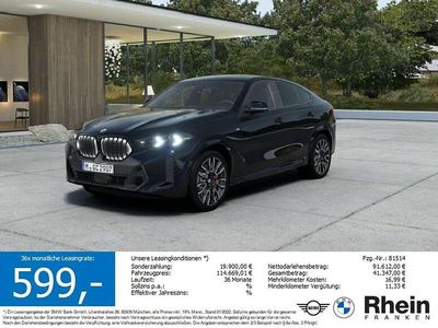 Neu BMW X6 M Sport 298 PS (219 kW) 2026 M carbonschwarz metallic SUV