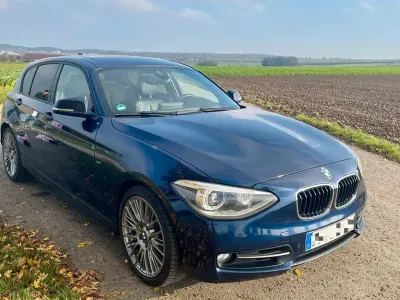 Brugt BMW 120 Sport Line 184 HK (135 kW) 2011 Blå Hatchback