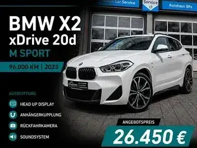 Gebraucht BMW X2 M Sport 190 PS (139 kW) 2023 Weiß SUV