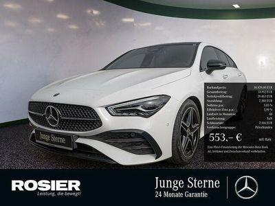 Weiss / polarweiß Gebraucht 2023 Mercedes CLA200 Shooting Brake AMG Kombi | 36.829 € (Teuer)
