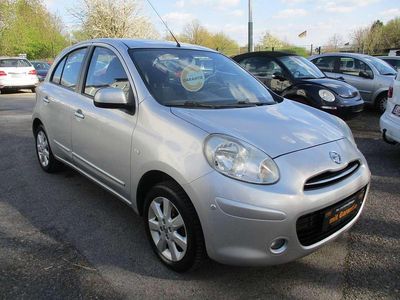 Usata Nissan Micra Acenta 80 CV (58 kW) 2011 Argento Utilitaria