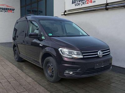 Używany VW Caddy Comfortline 125 KM (91 kW) 2017 Czarny Minivan
