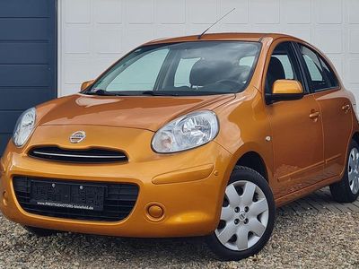 Gebraucht Nissan Micra Acenta 80 PS (58 kW) 2011 Tangerine metallic Kleinwagen
