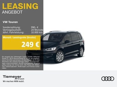 Schwarz Gebraucht 2025 VW Touran R-line Van / Kleinbus | 33.490 € (Superpreis)