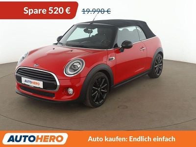 Brugt Mini Cooper Cabriolet 136 HK (100 kW) 2018 Rød Cabriolet
