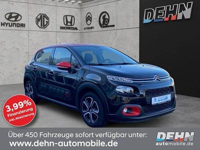 Schwarz Gebraucht 2018 Citroën C3 Shine Limousine | 10.970 € (Fairer Preis)
