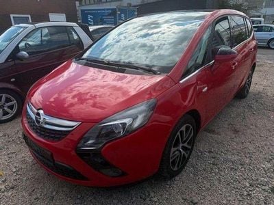 Gebraucht Opel Zafira Tourer Innovation 140 PS (102 kW) 2012 Power rot/traffic red ral3020 Van / Kleinbus