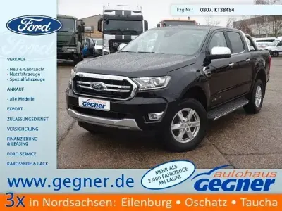 Brugt Ford Ranger Limited 200 HK (147 kW) 2019 Sort Pickup / Ladvogn