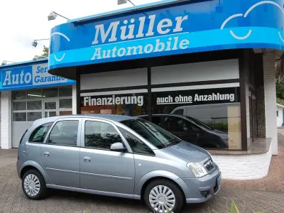 Gebraucht Opel Meriva Edition 90 PS (66 kW) 2010 Silber Van / Kleinbus