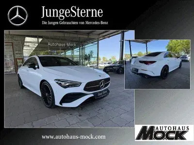 Brugt Mercedes CLA200 Premium 163 HK (119 kW) 2025 Hvid Coupe