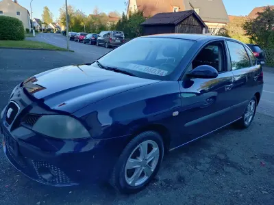Gebraucht Seat Ibiza 86 PS (63 kW) 2007 Blau Kleinwagen