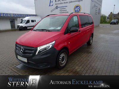 gebraucht Mercedes Vito 119 9G Tourer Pro 4x4 kompakt LED AHK NAVI 7-SITZE