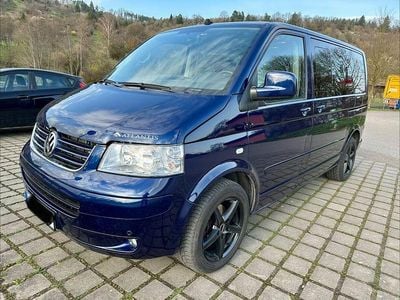 Usata VW T5 131 CV (96 kW) 2006 Blu Furgone