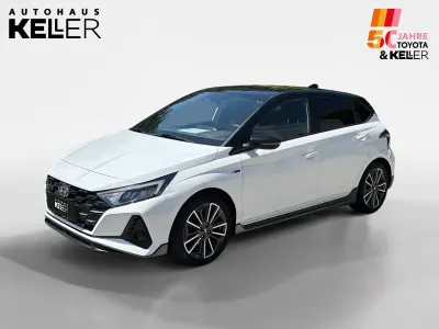 Gebraucht Hyundai i20 N Line 120 PS (88 kW) 2023 Weiß Kleinwagen
