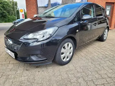 Gebraucht Opel Corsa drive 90 PS (66 kW) 2016 Karbonschw graphitschw midnigh Kleinwagen