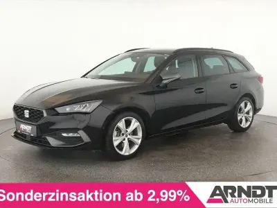 Używany Seat Leon FR 150 KM (110 kW) 2024 Czarny Sedan/Limuzyna