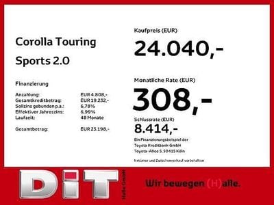 Schneeweiß Gebraucht 2021 Toyota Corolla Kombi | 24.040 € (Guter Preis)