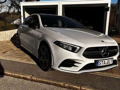 gebraucht Mercedes A35 AMG Garantie Burmes Pano Spur Totwinkel Kamera Carplay