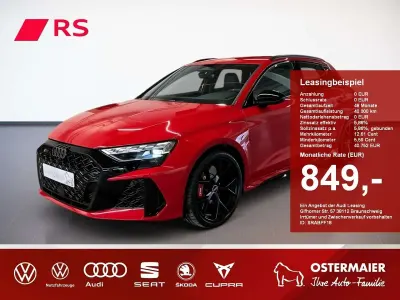 Ny Audi RS3 Ambiente 400 HK (294 kW) 2025 Rød Sedan