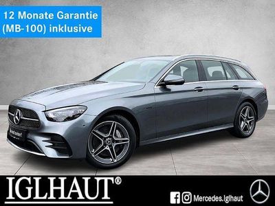 Gebraucht Mercedes E300 AMG 194 PS (142 kW) 2021 Grau selenitgrau metallic Kombi