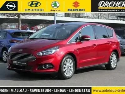 Brugt Ford S-MAX Titanium 240 HK (176 kW) 2018 Rød MPV