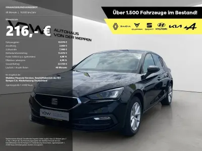 Gebraucht Seat Leon Style 110 PS (80 kW) 2024 Mitternachtsschwarz Limousine