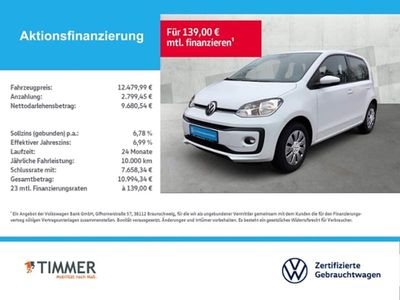 Usata VW up! 65 CV (47 kW) 2022 Bianco Utilitaria